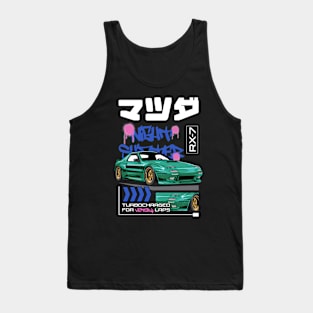 RX7 1989 Car Tank Top